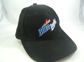 Labatt Blue Light Beer Whistler Blackcomb Hat Black Strapback Baseball Cap - £11.89 GBP