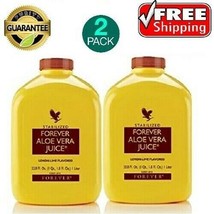 2 Forever Aloe Vera Juice All Natural Preservative Free 33.8 fl.oz Exp D... - £30.70 GBP