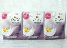 Olay Age Defying Vitamin E Soap Beauty Bars 3.75 Oz 2 Pack Original Formula (3) - £26.34 GBP