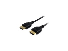 StarTech.com HDMIMM6HSS Black Slim High Speed HDMI Cable with Ethernet Male to M - £40.79 GBP