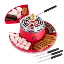 FOHERE Flameless Electric Tabletop S'mores Maker - $42.54