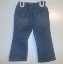 Cherokee Infant Girls Sparkly Light Blue Jeans Size 24 Months NWT - £5.69 GBP