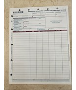 Med-Pass Individual Resident&#39;s Controlled Substance Record - 100/pad MP5211 - $24.61 CAD