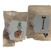 NEW Lego Harry Potter Holiday Hogwarts Fountain &amp; Lamp Post Micro Sets - £9.65 GBP