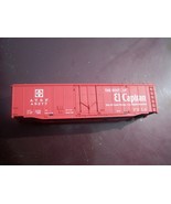 TYCO train HO Santa Fe boxcar ElCapitan TYCO needs wheels &amp; couplers - $1.50