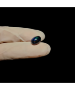 8X11.5 MM Black Opal Cabochon, Natural Black Opal Loose Stone For Jewelr... - $69.35