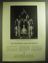 1974 Steuben Glass Advertisement - The Thousand and One Nights, George Thompson - £14.54 GBP