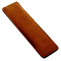 Bar Magnifier Case Pouch, Brown Velour Leather Case - Size Large - $20.11 CAD