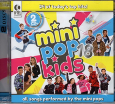 Mini Pop Kids 18 CD by Mini Pop Kids 2020 2 Disks 24 Songs - $15.88