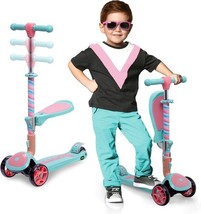 Skidee Y200 Kick Scooter for Kids - Marshmallow (Open Box) - $34.19