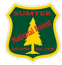 Sumter National Forest Sticker R3314 South Carolina YOU CHOOSE SIZE - £1.13 GBP+