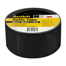 Scotch Gaffa Tape (48mmx15m) - Black - £25.90 GBP