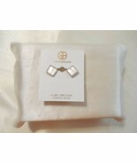 Giani Bernini 1/2&quot; Sterling Silver Pave Mother-of-Pearl Stud Earrings  M... - £34.70 GBP