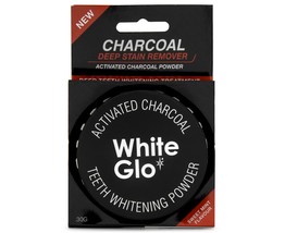 White Glo Activated Charcoal Teeth Whitening Powder, Highly Absorbent to Clean D - £23.17 GBP