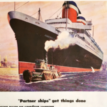 1947 Goodyear Rubber Advertisement America Cruise Ship Boats Nautical DW... - $39.99