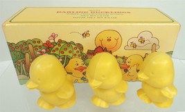 Vintage 80s Avon 3 Darling Ducklings Soaps - Spring Easter - $9.74
