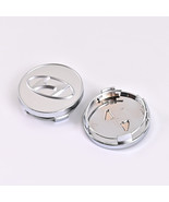 Set of 4Pcs - Hyundai Wheel Center Cap emblem Hub Caps - 60mm - Silver - $9.39