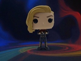 Funko Pop! The Marvels - Captain Marvel #1257 Bobblehead Exclusive Preow... - $222.22 MXN