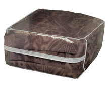 1 Clear Blanket Storage Bag Durable Shield Blankets Clothes Dust Dirt Mo... - $19.67