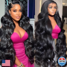 Kebetter 13X6 Lace Front Wigs Human Hair Pre Plucked 200 Density Hd Lace... - $189.26