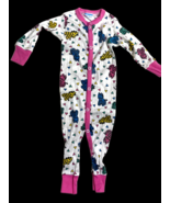 Fisher Price PJs 3-6M Baby Girl Pajamas One Piece USA Made Zebras Vintage - $15.45 CAD