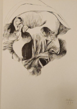Leonard Baskin Plate II [Face] from  Ars Anatomica 1972 Edition 133/300 - £1,579.07 GBP