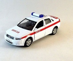 Audi A4 Rescue Car ,Welly 1/38 Diecast Car Collector's Model Audi Collection - $32.14