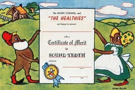 Certificate of Merit for Sound Teeth - Art Print - £17.37 GBP+