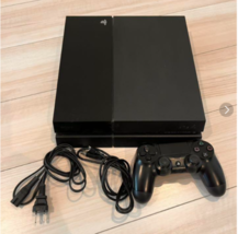 Pre-owned PlayStation 4 Jet Black 500GB with Playstation Camera (CUH-1000AA01) - £232.59 GBP