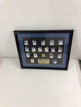 Limited IBM 1998 Nagano Winter Olympic Pin Set framed only 1500 made - £62.49 GBP