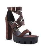 FRESH Daisy Harness Straps Platform High Heels - $84.38 CAD