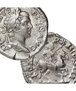 CARACALLA on Horseback. EXTREMELY RARE in RIC Roman Empire Silver Denari... - $284.05