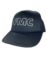 Vintage FMC Agricultural Sciences Co Black Meshback Snapback Mohrs Hat Cap - £17.10 GBP