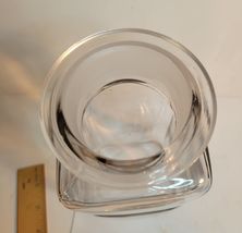 Antique/VTG Glass Apothecary Jar with Lid/Stopper Space for Label image 7
