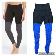 Beyond Yoga Size M Leg Warmer Leggings Ankle Legs for Days Black Blue Wo... - £20.94 GBP