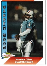 1991 Pacific Warren Moon #181 Football Card Houston Oilers - £1.56 GBP