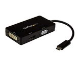 StarTech.com 4K USB C to HDMI, VGA &amp; DVI Multi Port Video Display Adapte... - £55.88 GBP