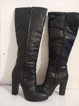 Heavenly Sole Desert Black Knee High size 5 Express Shipping - £26.55 GBP