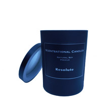 Premium Soy Man Candle by Scentsational Candle, Resolute, New - $15.95