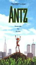 Antz...voices of: Sharon Stone, Woody Allen, Gene Hackman (used animated VHS) - £9.50 GBP