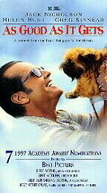 As Good as It Gets...Starring: Jack Nicholson, Helen Hunt, Greg Kinnear (VHS) - £9.39 GBP