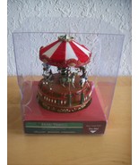 Plaid Tidings Animated Musical Carousel  - £39.96 GBP