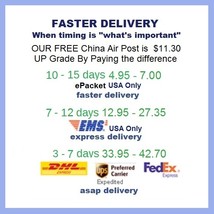 Shipping Pay Link for Faster Delivery - Options for Fast, Express, or ASAP 