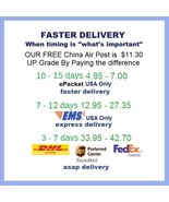 Shipping Pay Link for Faster Delivery - Options for Fast, Express, or ASAP  - $4.95 - $42.70