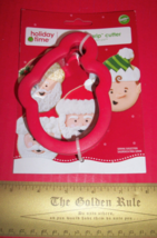 Wilton Holiday Head Cookie Cutter Christmas Comfort Grip Kitchen Tool Food Craft - £3.74 GBP