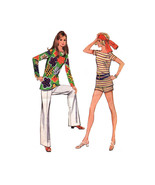 McCall&#39;s 2246 Vintage 1969 Retro Top - Shorts &amp; Pants Pattern -  Misses ... - $9.00