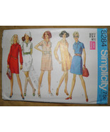 Simplicity 8284 Vintage 1969 Retro A-Line Mini Dress Pattern -  Misses S... - £6.27 GBP
