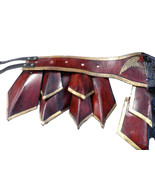 Womens Leather Valkyrie Fantasy Armor Waist Belt - Norse Goddess Hel - M... - £280.68 GBP