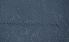 4 Yards Paisley Damask Matelasse High End Designer Fabric - Peacock Blue - £95.92 GBP