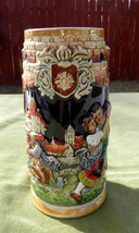 Authentic Western Germany Beer Stein - Beer Mug - Vintage Bavarian Ceram... - $75.00